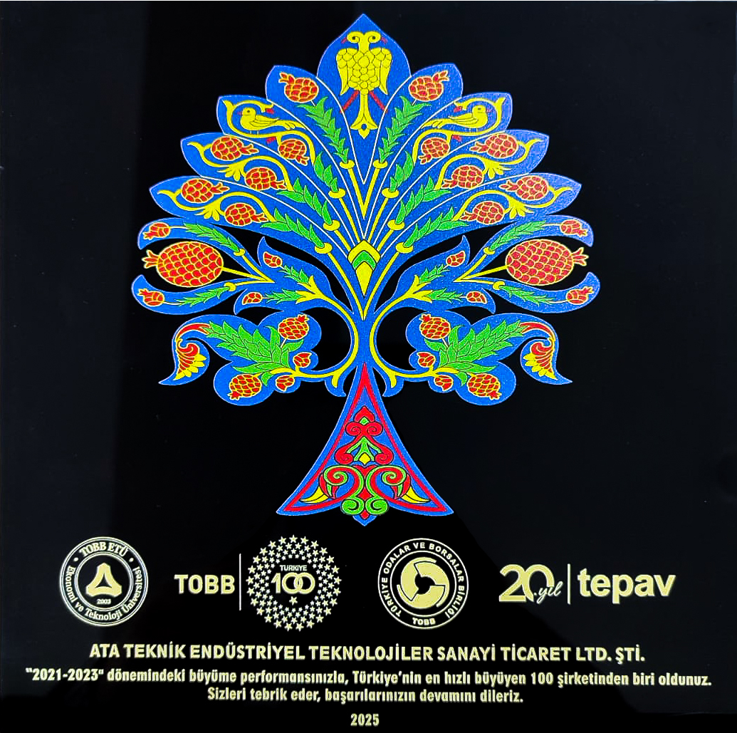 modern corporate award trophy